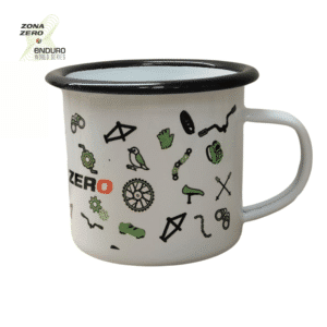 Taza de metal esmaltado ZonaZero